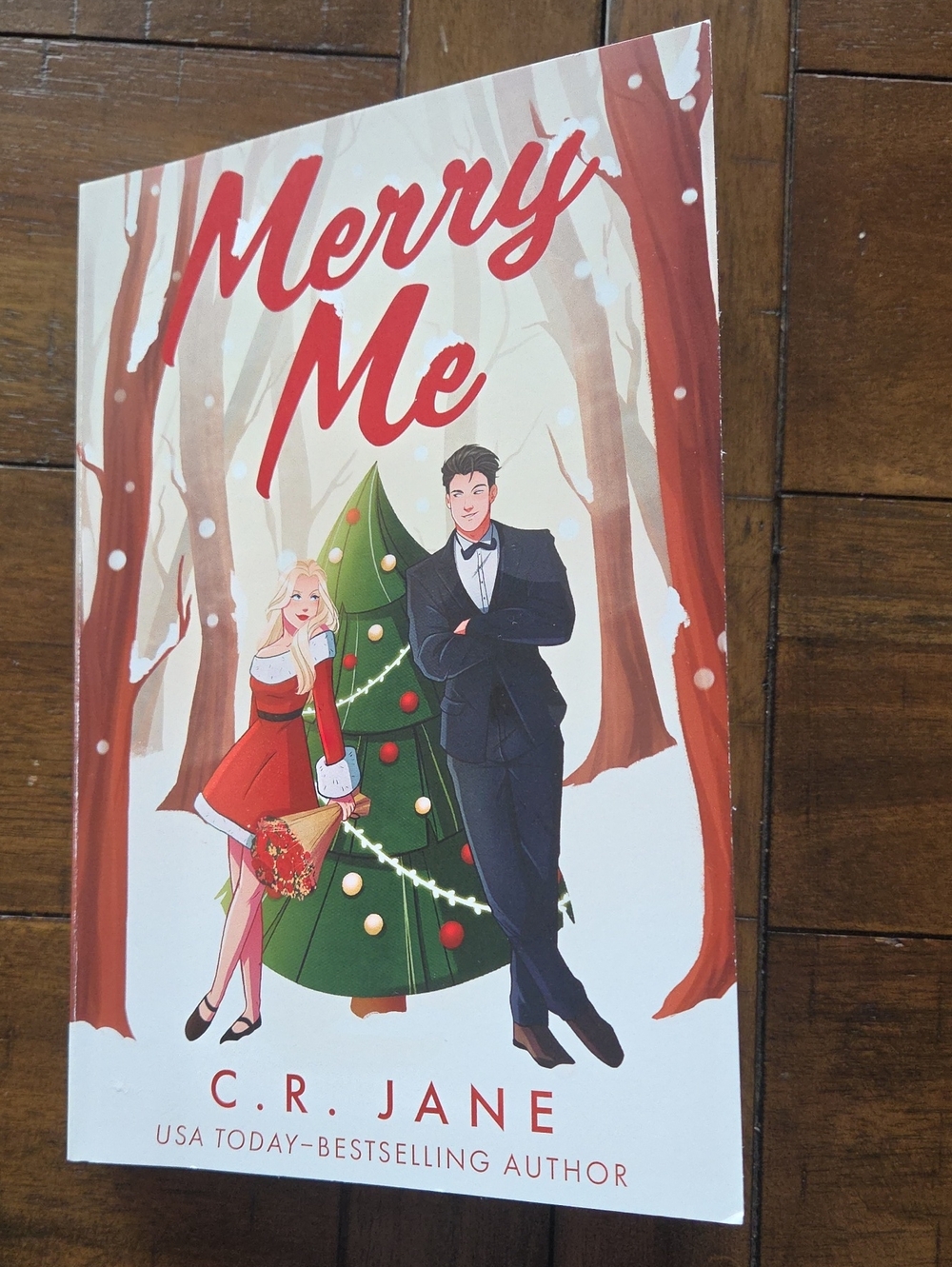 3/$13 or 4/$16 Merry Me by C.R. Jane Holiday Romance Paperback